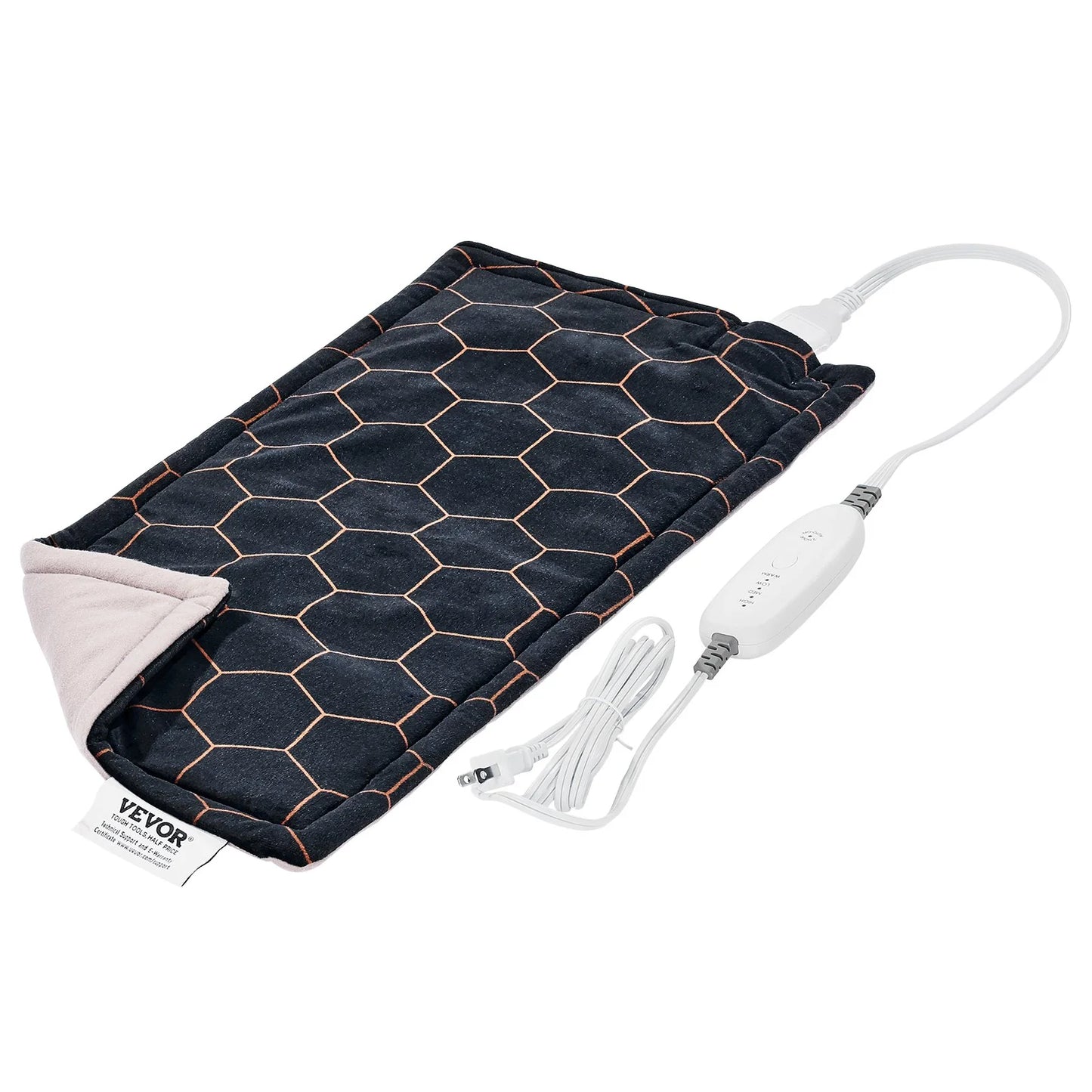 VEVOR Weighted Heating Pad with Far Infrared Therapy 12 X 24 in for Pain Relief